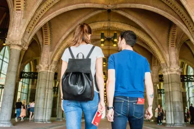 Karta wstępu do muzeum w Amsterdamie