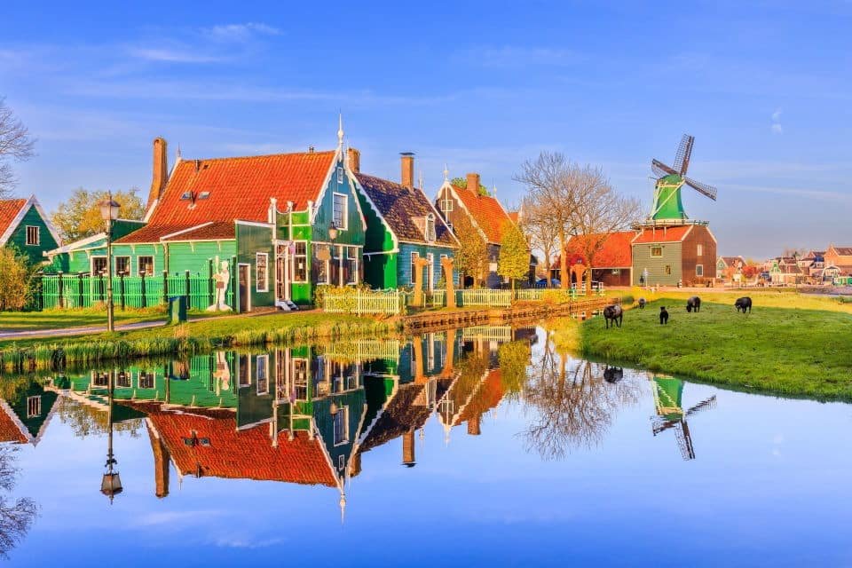 Visita a los molinos de Ámsterdam