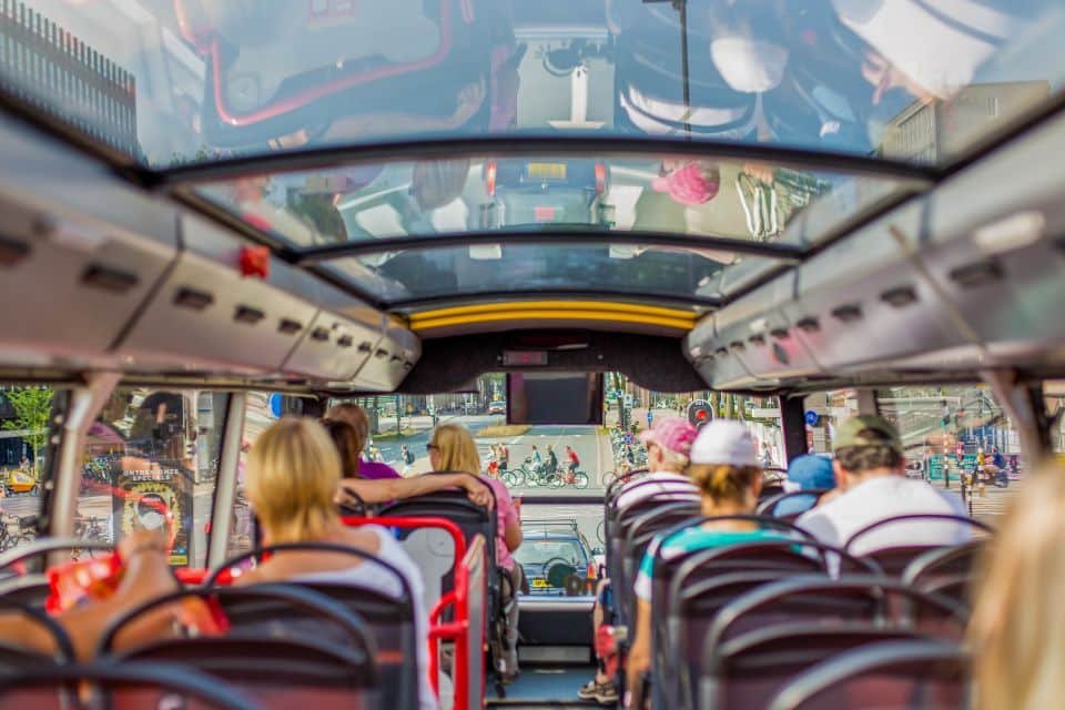 Visite guidée d'Amsterdam en bus 2026