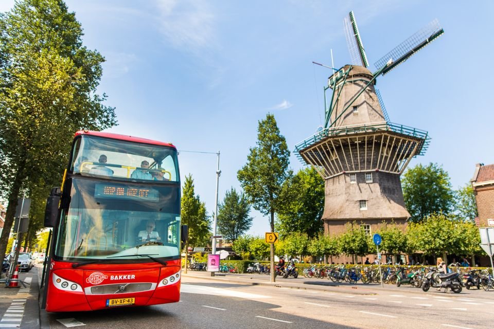 Visite guidée d'Amsterdam en bus 2026